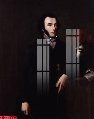 File gốc Tranh sơn dầu phương tây tổng hợp STS38925 (in mica) làm bảng hiệu