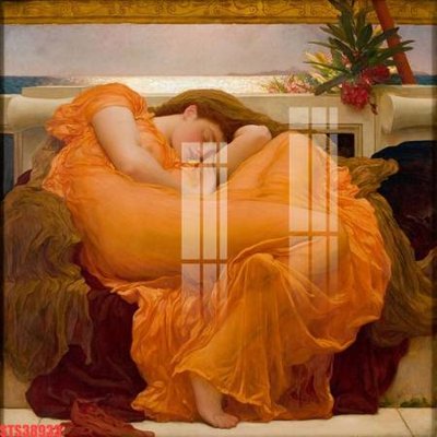 File gốc Tranh sơn dầu phương tây tổng hợp STS38933 (in lụa) cao cấp