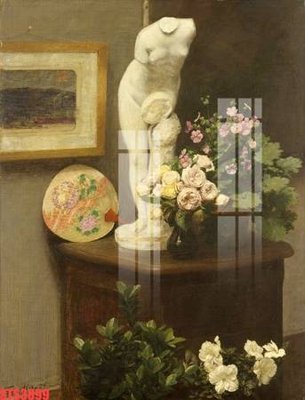 File gốc Tranh sơn dầu phương tây tổng hợp STS3899 (in 3D) cho trang trí