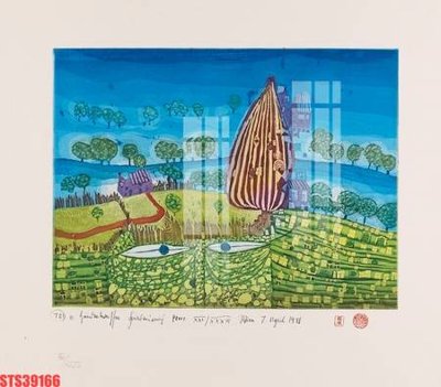 File in trần Tranh sơn dầu phương tây tổng hợp STS39166 (bản gốc) hoa văn