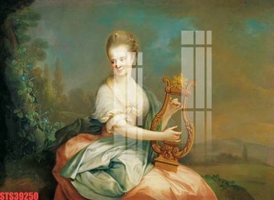 Tải file Tranh sơn dầu phương tây tổng hợp STS39250 (gốc) làm tranh trang trí