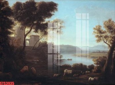 File PSD Tranh sơn dầu phương tây tổng hợp STS3935 (bản gốc) cho nhà in