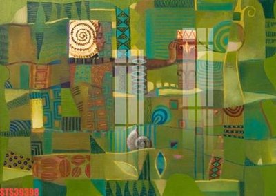 File gốc Tranh sơn dầu phương tây tổng hợp STS39398 (trang trí) cho phòng khách