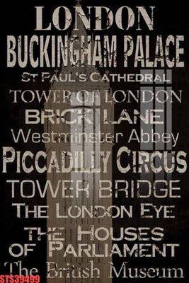 File in trần Tranh sơn dầu phương tây tổng hợp STS39499 (bản gốc) mây trời