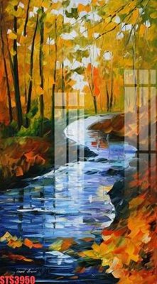 File tranh Tranh sơn dầu phương tây tổng hợp STS3950 (bản gốc) in lụa 5D