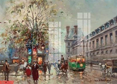 File gốc Tranh sơn dầu phương tây tổng hợp STS3957 (ảnh chi tiết) để in lụa