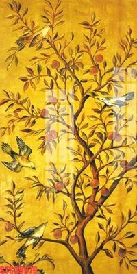 Ảnh gốc Tranh sơn dầu phương tây tổng hợp STS39679 (nét căng) in mica