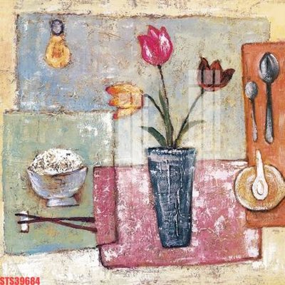 Download file Tranh sơn dầu phương tây tổng hợp STS39684 (gốc) cho xưởng in