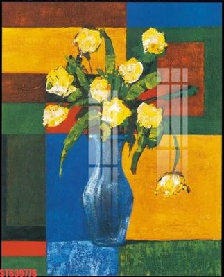 File in trần Tranh sơn dầu phương tây tổng hợp STS39776 (bản gốc) mây trời