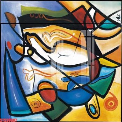 File gốc Tranh sơn dầu phương tây tổng hợp STS39907 (phong cách) châu Âu