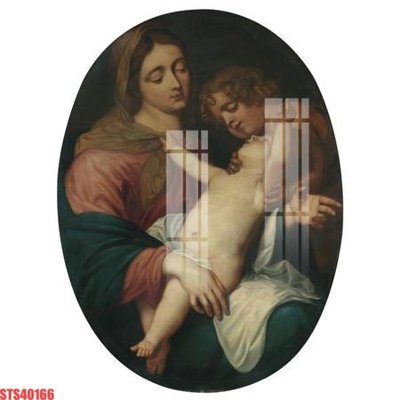 File tranh Tranh sơn dầu phương tây tổng hợp STS40166 (gốc) in vải canvas