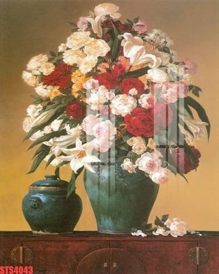 File PSD Tranh sơn dầu phương tây tổng hợp STS4043 (bản gốc) chất lượng nhất