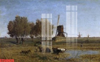 Chi tiết file ảnh Tranh sơn dầu phương tây tổng hợp STS40629 sắc nét