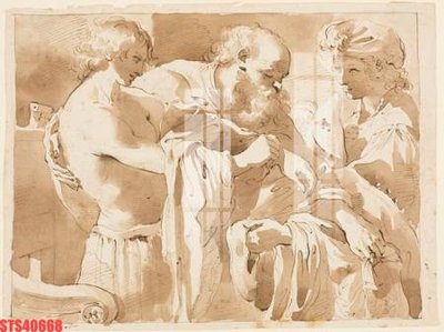 File ảnh Tranh sơn dầu phương tây tổng hợp STS40668 (gốc) in PP, decal