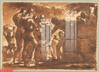 File PSD Tranh sơn dầu phương tây tổng hợp STS40681 (bản gốc) cho nhà in