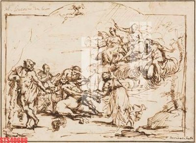 File gốc Tranh sơn dầu phương tây tổng hợp STS40686 (cho in 3D) độc đáo