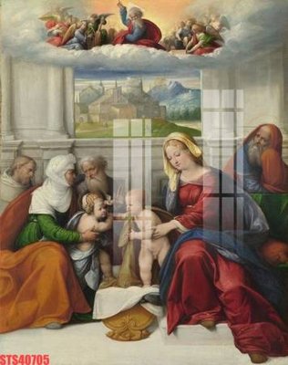 File gốc Tranh sơn dầu phương tây tổng hợp STS40705 (trang trí) phòng trẻ em