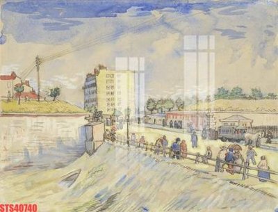 Download file gốc Tranh sơn dầu phương tây tổng hợp STS40740 (in mica) logo