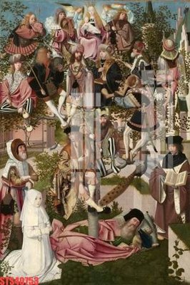 File tranh Tranh sơn dầu phương tây tổng hợp STS40753 (bản gốc) in lụa 3D