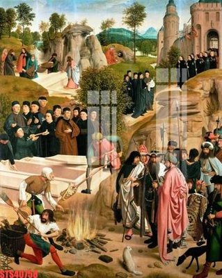 File gốc Tranh sơn dầu phương tây tổng hợp STS40758 (in lụa) tranh mã đáo