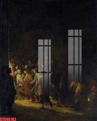 File gốc Tranh sơn dầu phương tây tổng hợp STS40762 (in mica) cắt laser