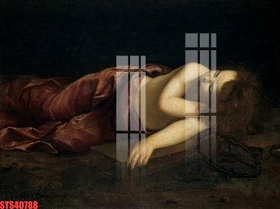 File tranh gốc PSD Tranh sơn dầu phương tây tổng hợp STS40788 còn nguyên layer