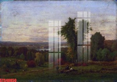 File tranh Tranh sơn dầu phương tây tổng hợp STS40850 (ảnh gốc) in trần 3D