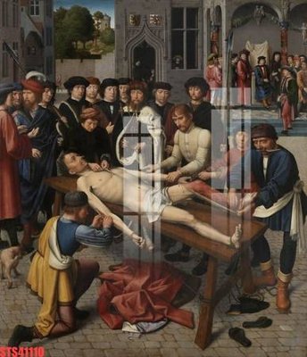 File gốc in ấn Tranh sơn dầu phương tây tổng hợp STS41110 độ phân giải cao