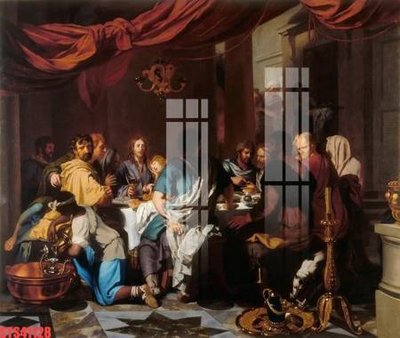 File gốc Tranh sơn dầu phương tây tổng hợp STS41128 (cho in UV) siêu nét