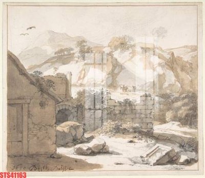 File PSD Tranh sơn dầu phương tây tổng hợp STS41163 (chất lượng in ấn)