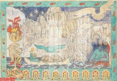 File gốc in ấn Tranh sơn dầu phương tây tổng hợp STS41182 chuẩn màu CMYK