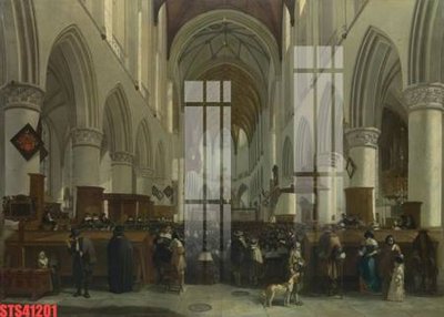 File in trần Tranh sơn dầu phương tây tổng hợp STS41201 (bản gốc) phong cảnh