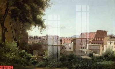 File gốc Tranh sơn dầu phương tây tổng hợp STS4124 (thiết kế) độc quyền