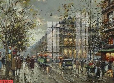 Tải file tranh Tranh sơn dầu phương tây tổng hợp STS4125 (gốc) tại Filetranh.com