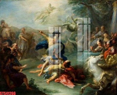 Download file Tranh sơn dầu phương tây tổng hợp STS41266 (chất lượng in ấn)