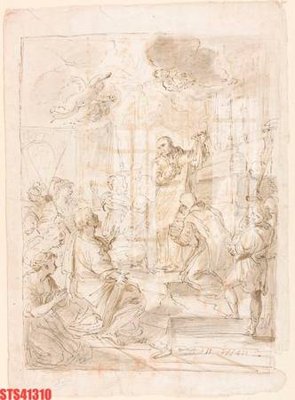 File gốc Tranh sơn dầu phương tây tổng hợp STS41310 (in tráng gương) ốp tường