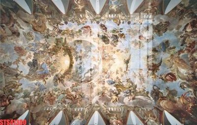 Download file gốc Tranh sơn dầu phương tây tổng hợp STS41380 (in lụa) cao cấp