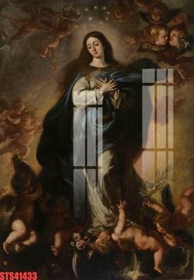 File tranh Tranh sơn dầu phương tây tổng hợp STS41433 (ảnh gốc) độc quyền