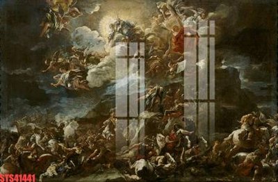 File gốc Tranh sơn dầu phương tây tổng hợp STS41441 (in tráng gương) ốp tường