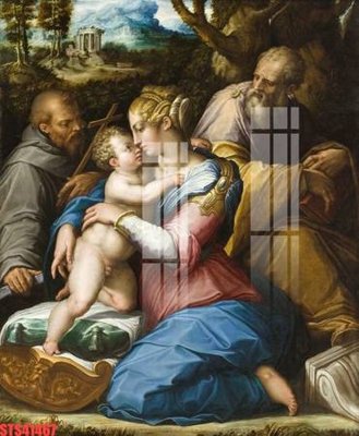 File PSD Tranh sơn dầu phương tây tổng hợp STS41467 (bản gốc) chất lượng nhất