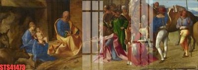 File tranh in tráng gương Tranh sơn dầu phương tây tổng hợp STS41473 (siêu nét)