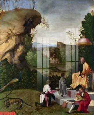 File PSD Tranh sơn dầu phương tây tổng hợp STS41484 (gốc) cho designer