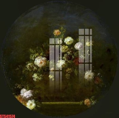 File in trần Tranh sơn dầu phương tây tổng hợp STS41574 (file gốc) xuyên sáng