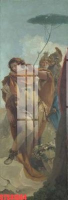 Ảnh gốc file in lụa Tranh sơn dầu phương tây tổng hợp STS41684 chi tiết