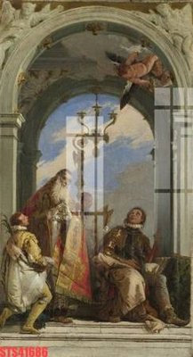 Download file gốc Tranh sơn dầu phương tây tổng hợp STS41686 (in lụa) tranh 3D