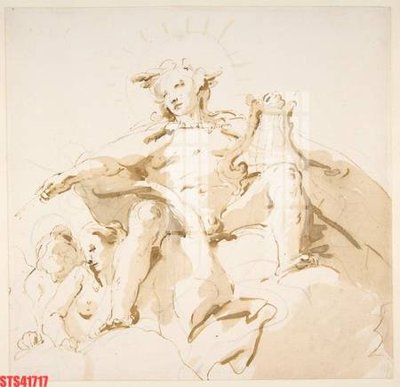 File gốc Tranh sơn dầu phương tây tổng hợp STS41717 (in tráng gương) ốp tường