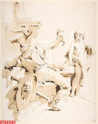 File gốc Tranh sơn dầu phương tây tổng hợp STS41761 (in tráng gương) sang trọng