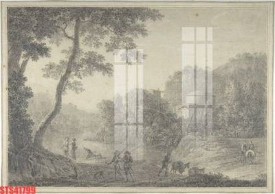 Download file Tranh sơn dầu phương tây tổng hợp STS41799 (gốc) in mica bàn thờ