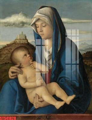 File in ấn Tranh sơn dầu phương tây tổng hợp STS41828 chuyên nghiệp