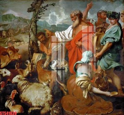 File ảnh Tranh sơn dầu phương tây tổng hợp STS41839 (gốc) in Hiflex